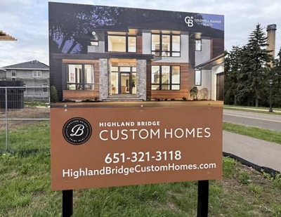 Post and Panel Signs Photo